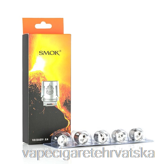 Vape Hrvatska Smok Tfv8 Baby Replacement Coils V8 Baby-x4 Quadruple Core